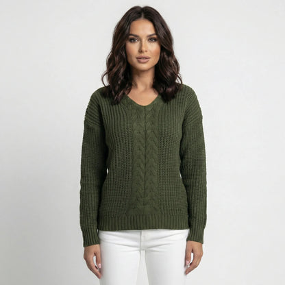Loose Fit Long Sleeve Jumper - Carla