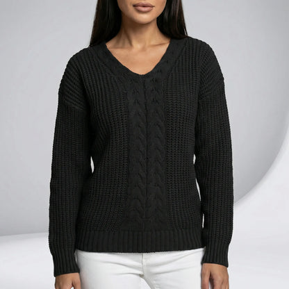 Loose Fit Long Sleeve Jumper - Carla