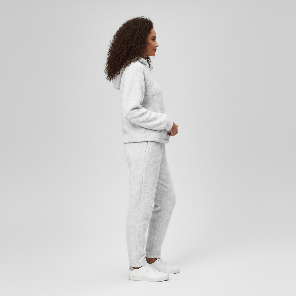 Loungewear-Set Mit Känguru-Tasche - Milana