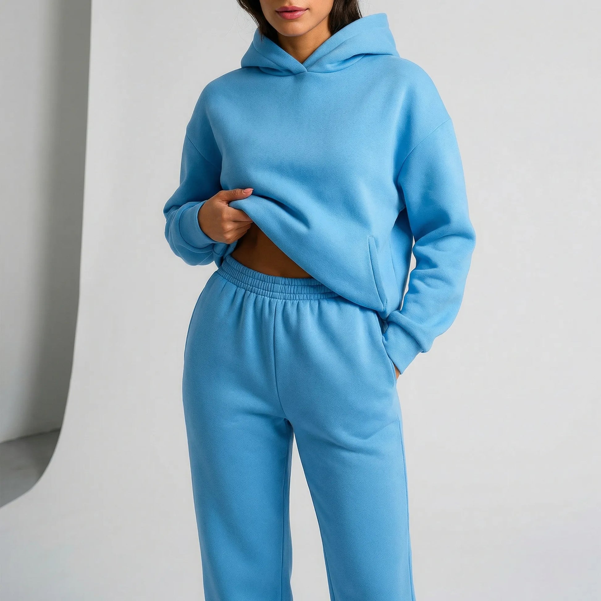 Loungewear Set With Hood - Alexia