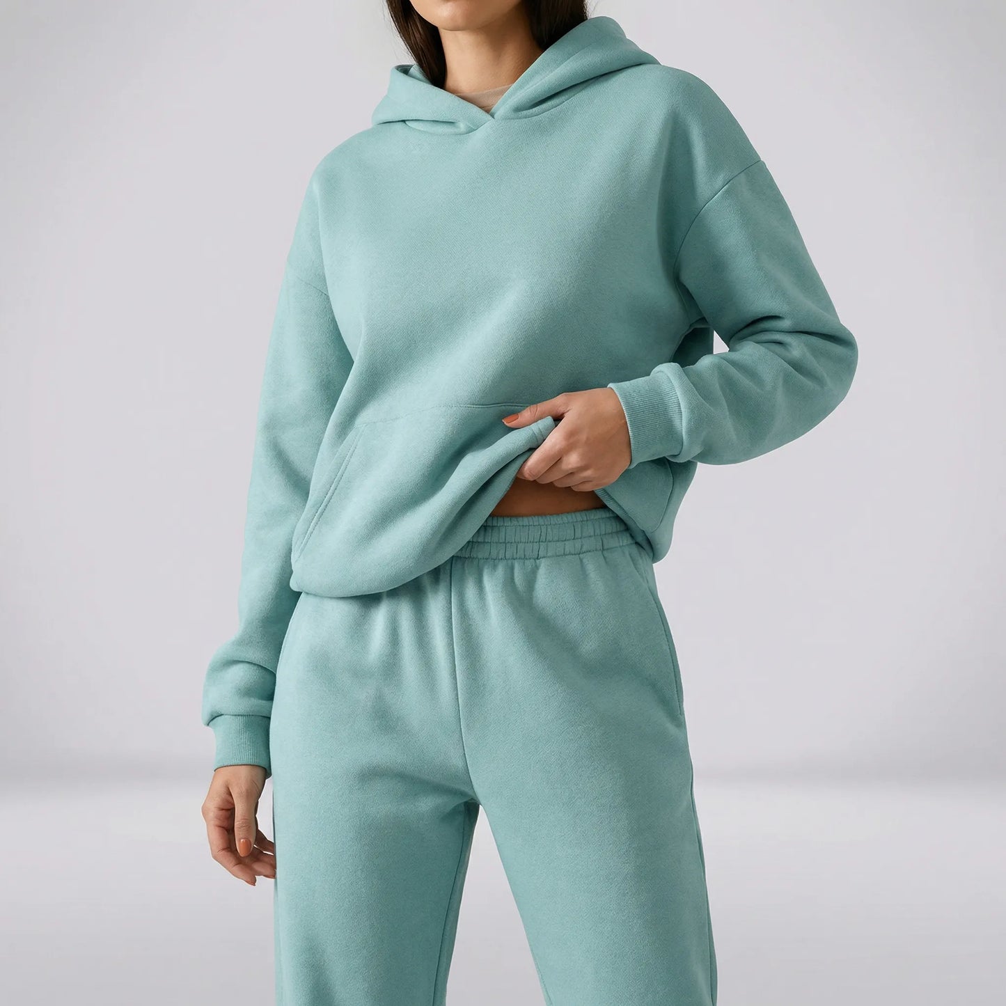 Loungewear Set With Hood - Alexia