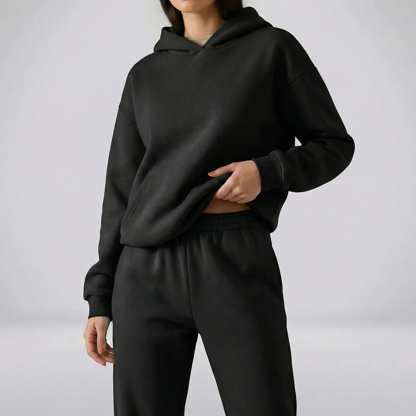 Loungewear Set With Hood - Alexia