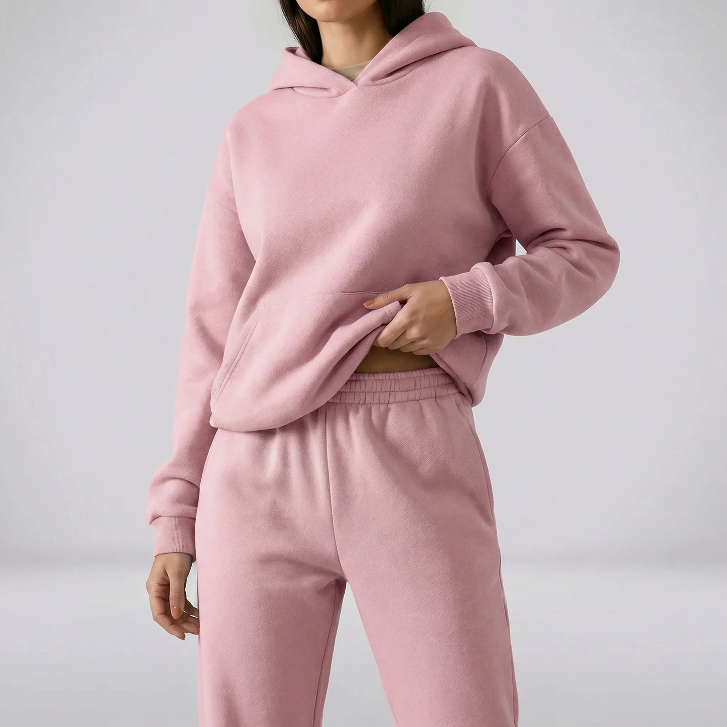 Loungewear Set With Hood - Alexia