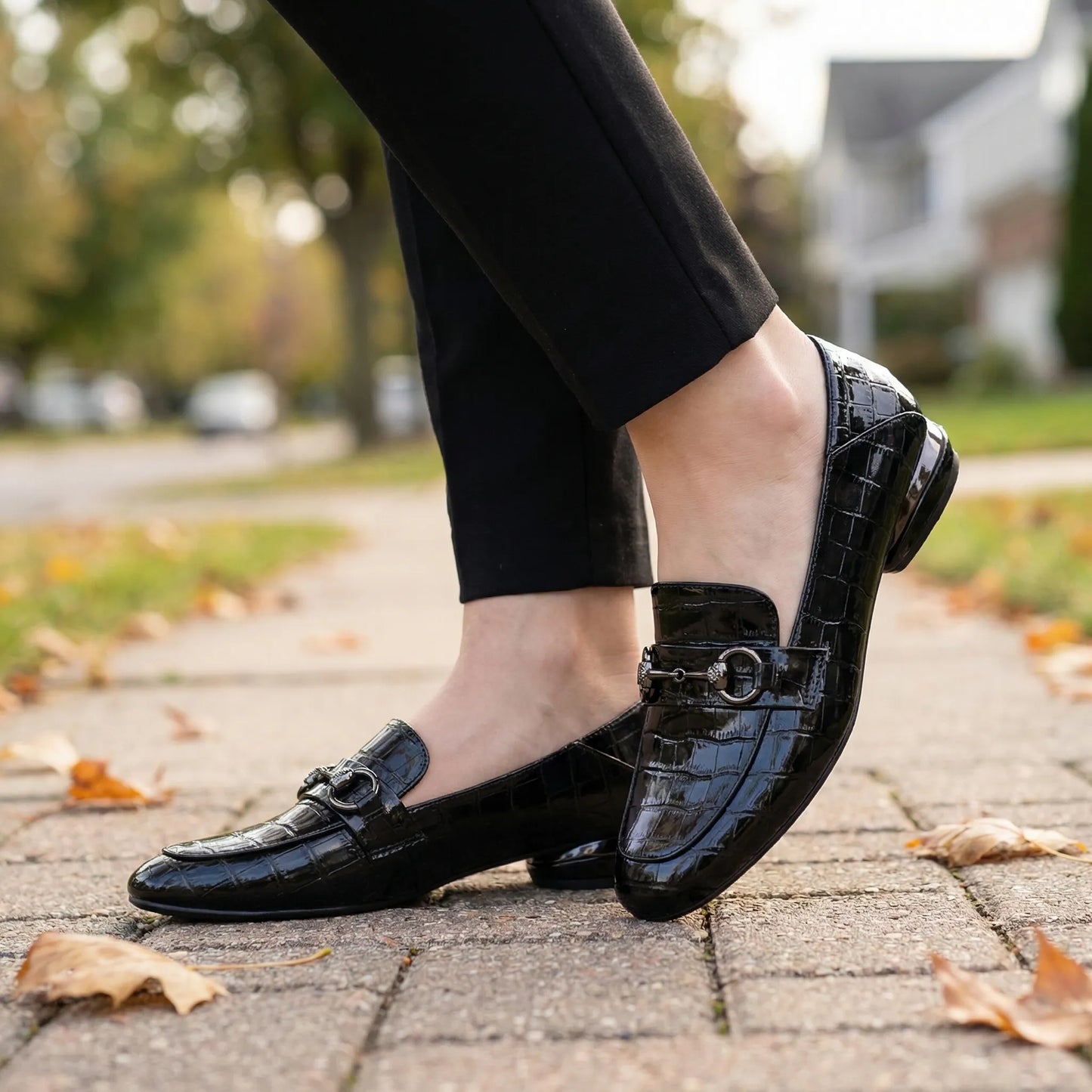 Low-Heel Slip-On Loafer For Women - Jennie