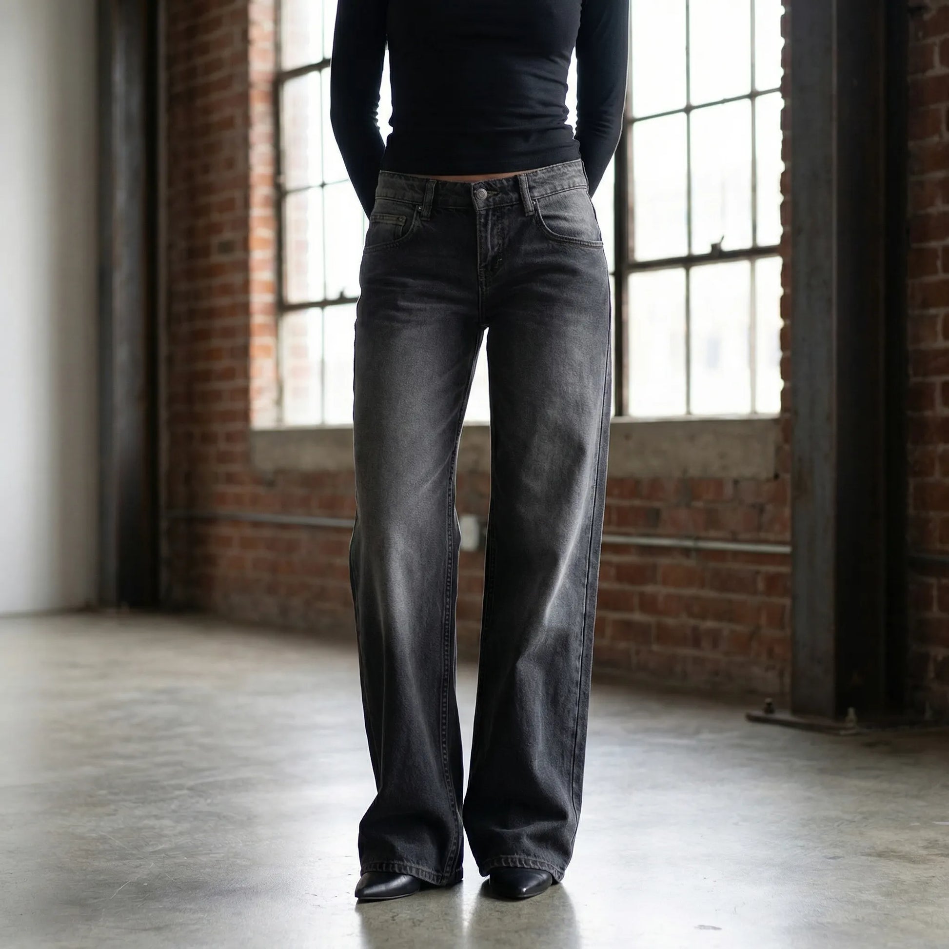 Low Rise Jeans Loose Fit - Milla