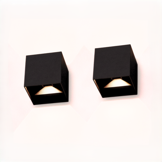 Stylish LED Cube Wall Light - LumiCube