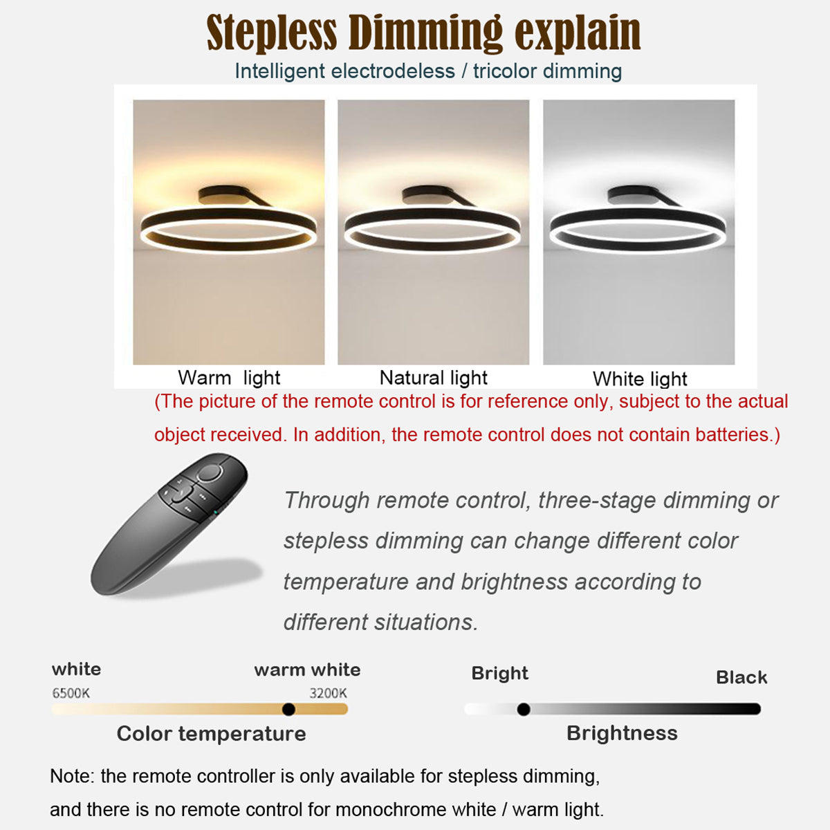 Modern LED Ceiling Lamp - Luminara