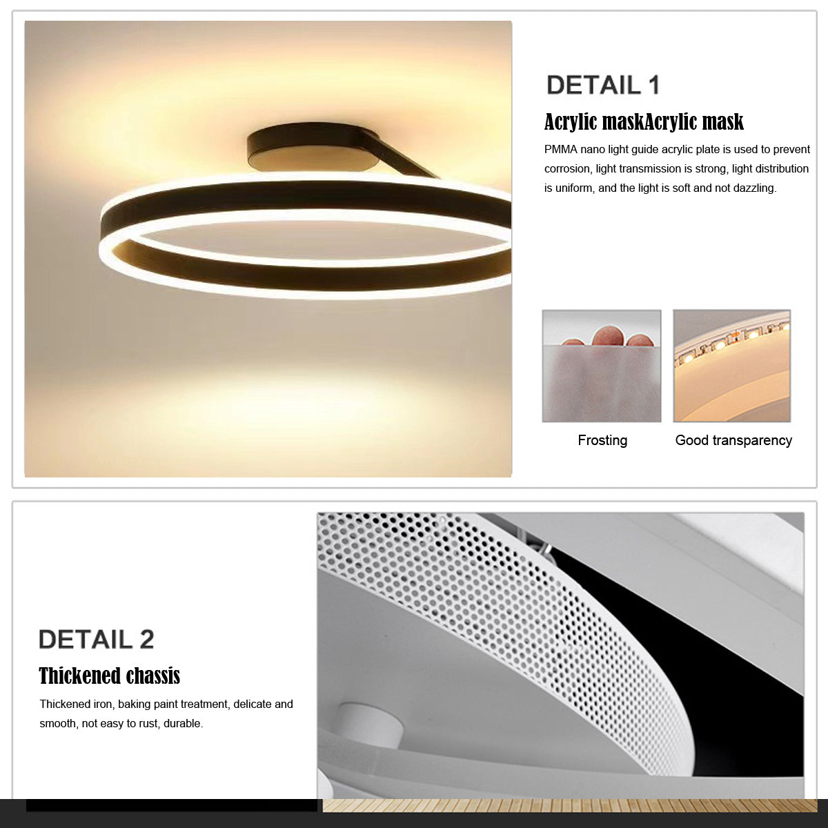 Modern LED Ceiling Lamp - Luminara