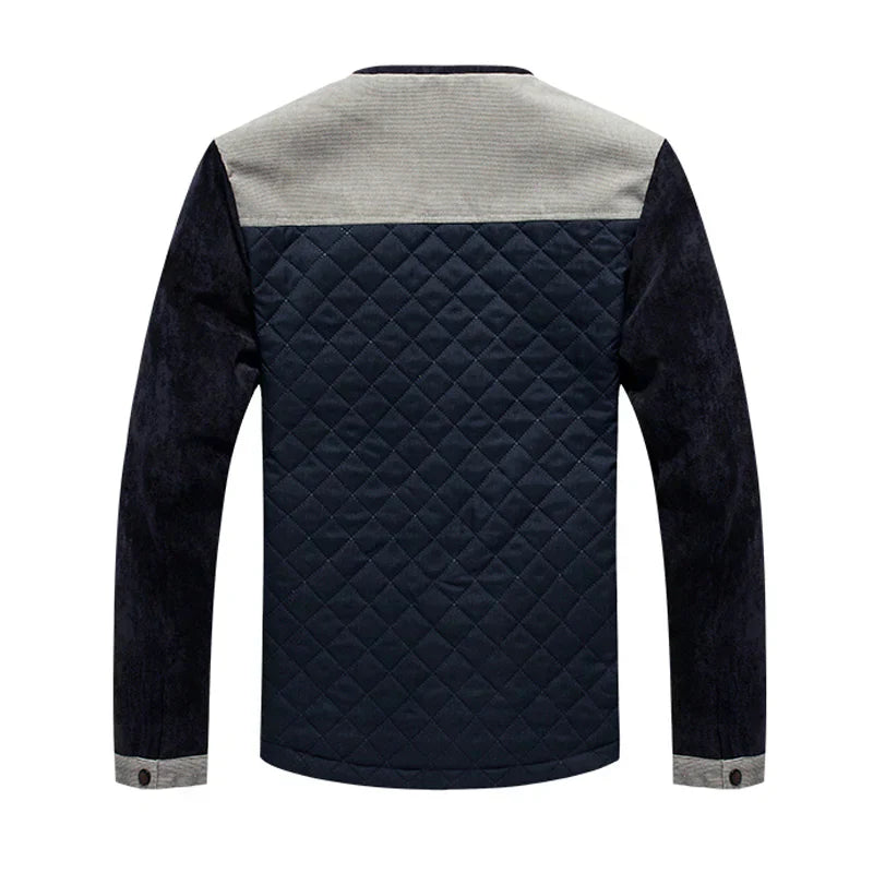 Retro windbreaker with stand-up collar for men - Orlando