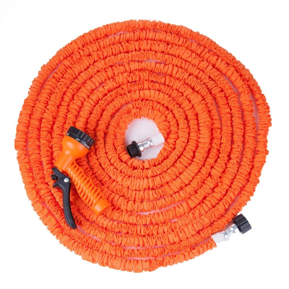 Expandable Garden Hose with Spray Gun – FlexaFlow
