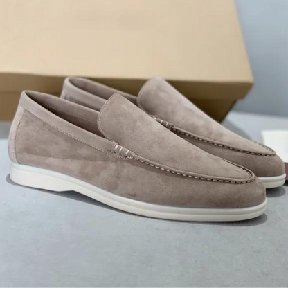 Luxury Suede Men's Loafers - Arthur