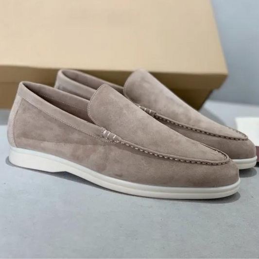 Luxury Suede Men's Loafers - Arthur