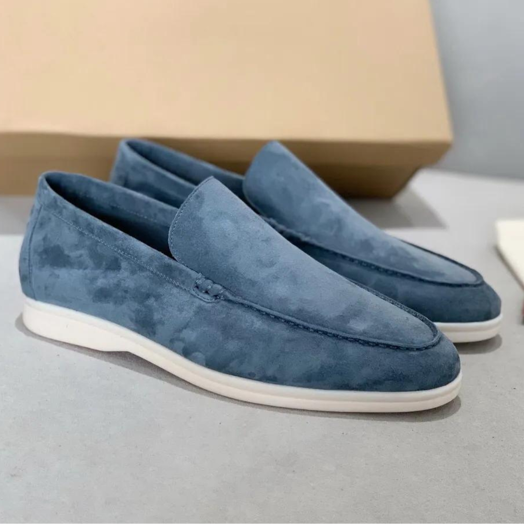 Luxury Suede Men's Loafers - Arthur