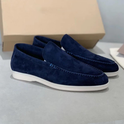 Luxury Suede Men's Loafers - Arthur