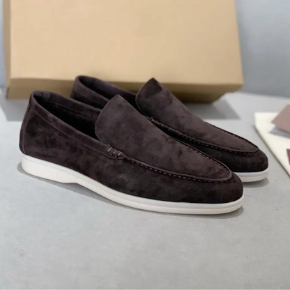 Luxury Suede Men's Loafers - Arthur