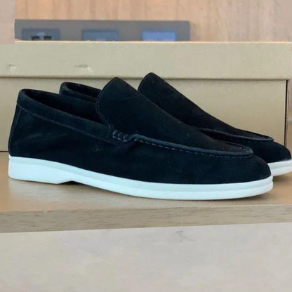 Luxury Suede Men's Loafers - Arthur