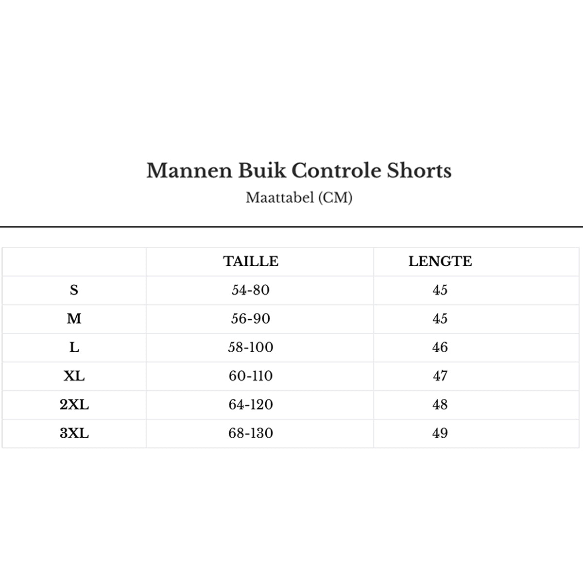 Men's Control Shorts – Vittorio