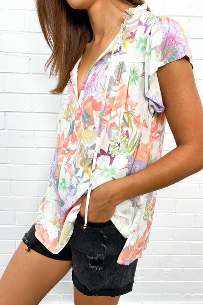 Airy women's summer top – Isaline