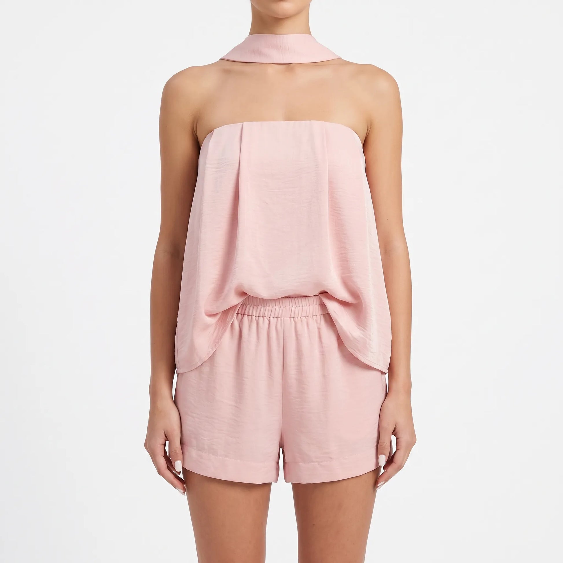 Matching Two-Piece Summer Lounge Set - Lindsey