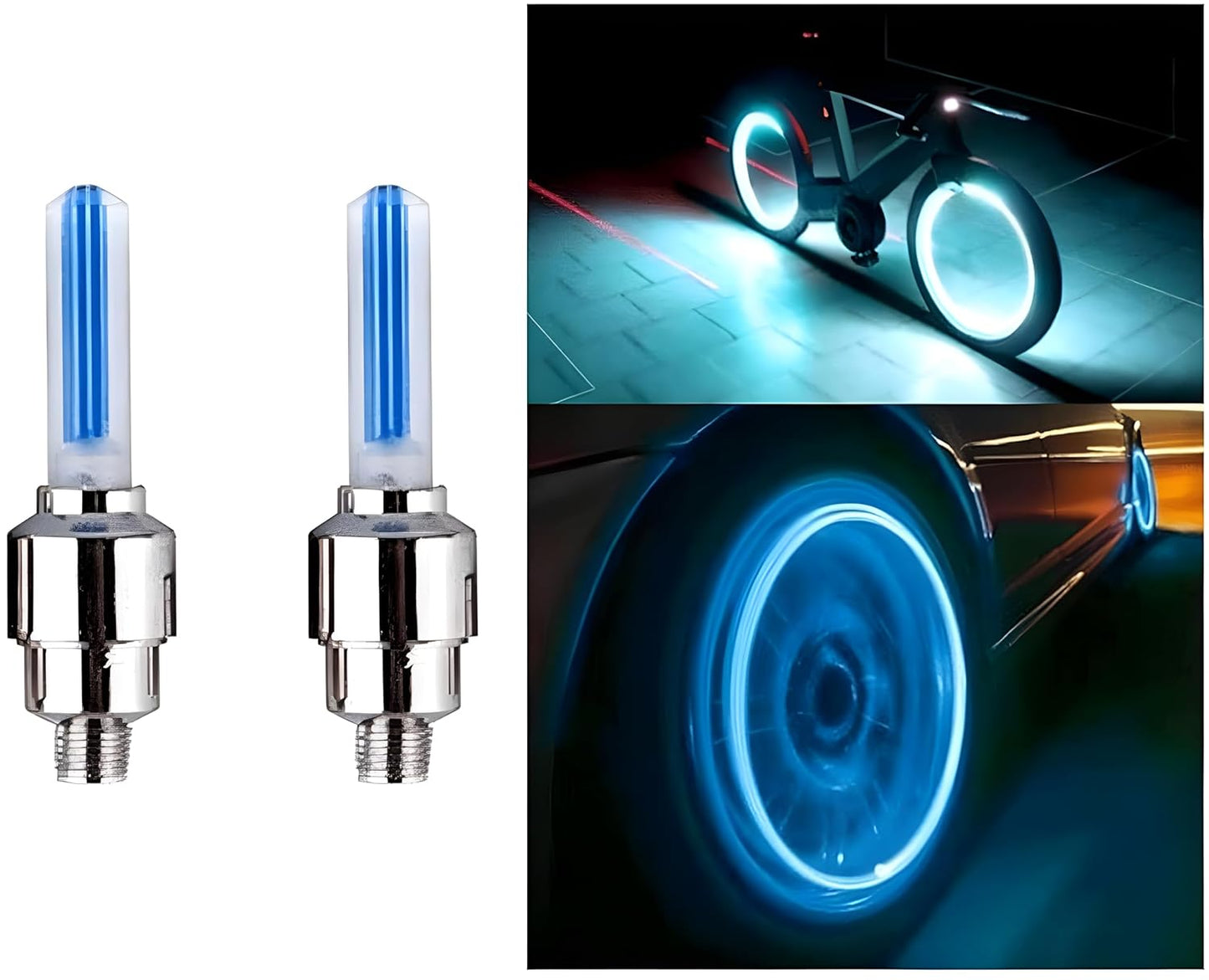 Set of 4 LED Valve Caps – GlowRims