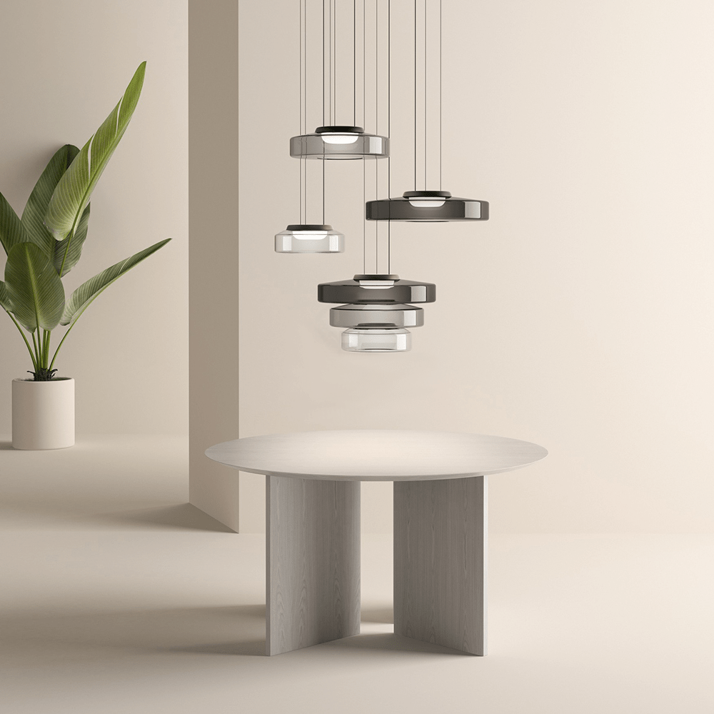 Mehrstufige LED Pendelleuchte - AuraLoft