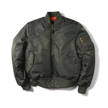 Unisex Premium Bomber Jacket with Zip - Alex