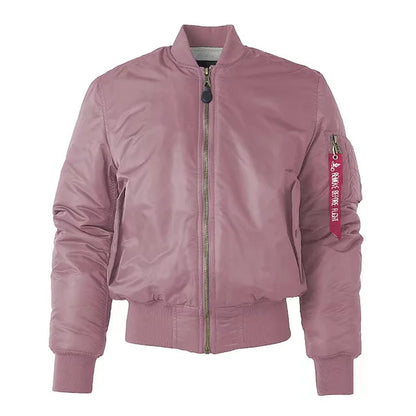 Unisex Premium Bomber Jacket with Zip - Alex