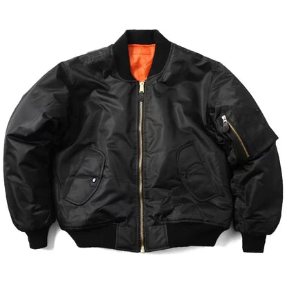 Unisex Premium Bomber Jacket with Zip - Alex