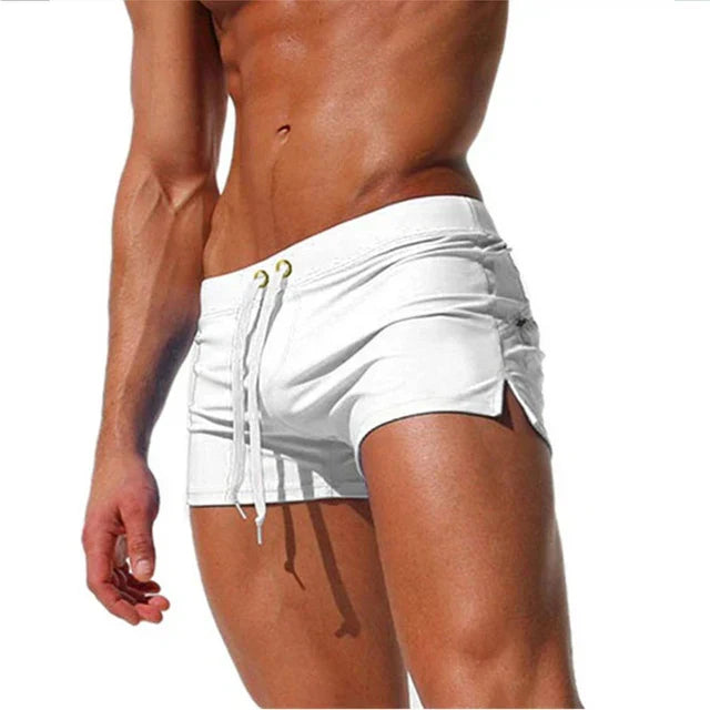 Trendy men's swim shorts with quick-drying material and comfortable fit - Arlan