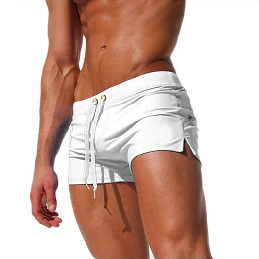 Trendy men's swim shorts with quick-drying material and comfortable fit - Arlan