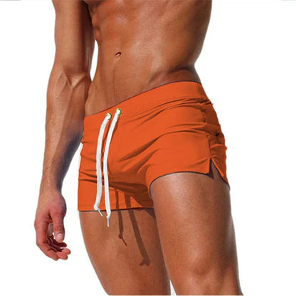 Trendy men's swim shorts with quick-drying material and comfortable fit - Arlan