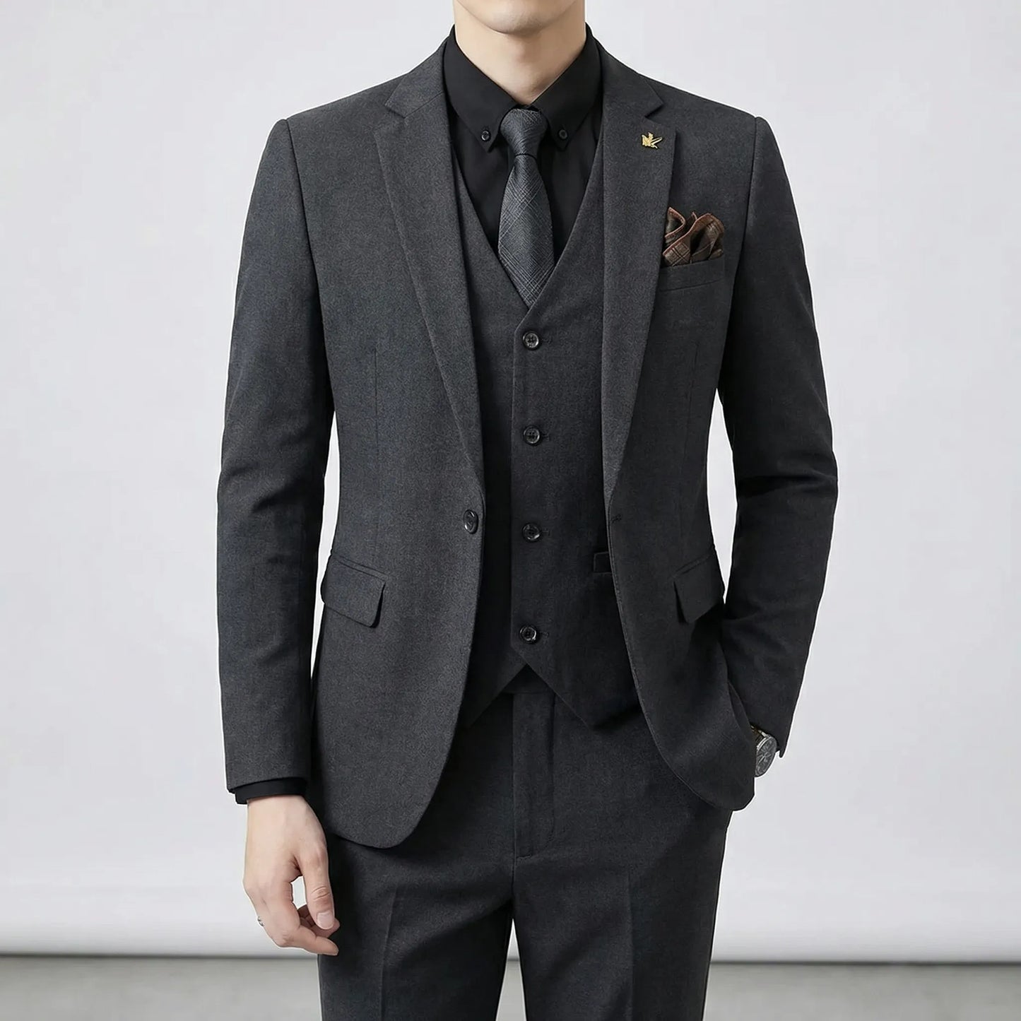 Men Suit Three Piece - Merlin