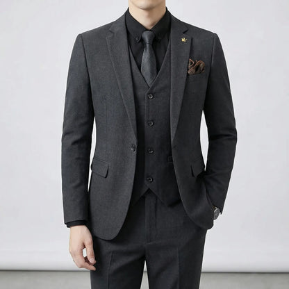 Men Suit Three Piece - Merlin