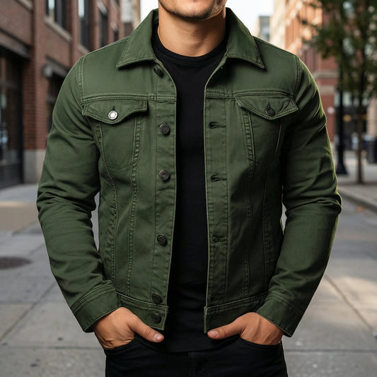 Men's Casual Button-Up Jacket - Giuseppe