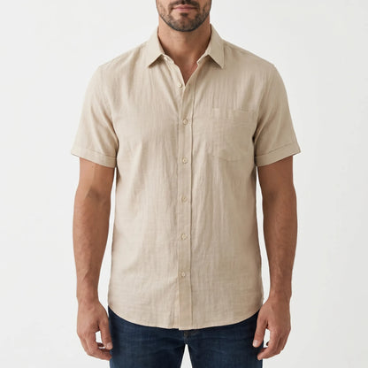 Men's Casual Short-Sleeve Summer Shirt -  Maurice