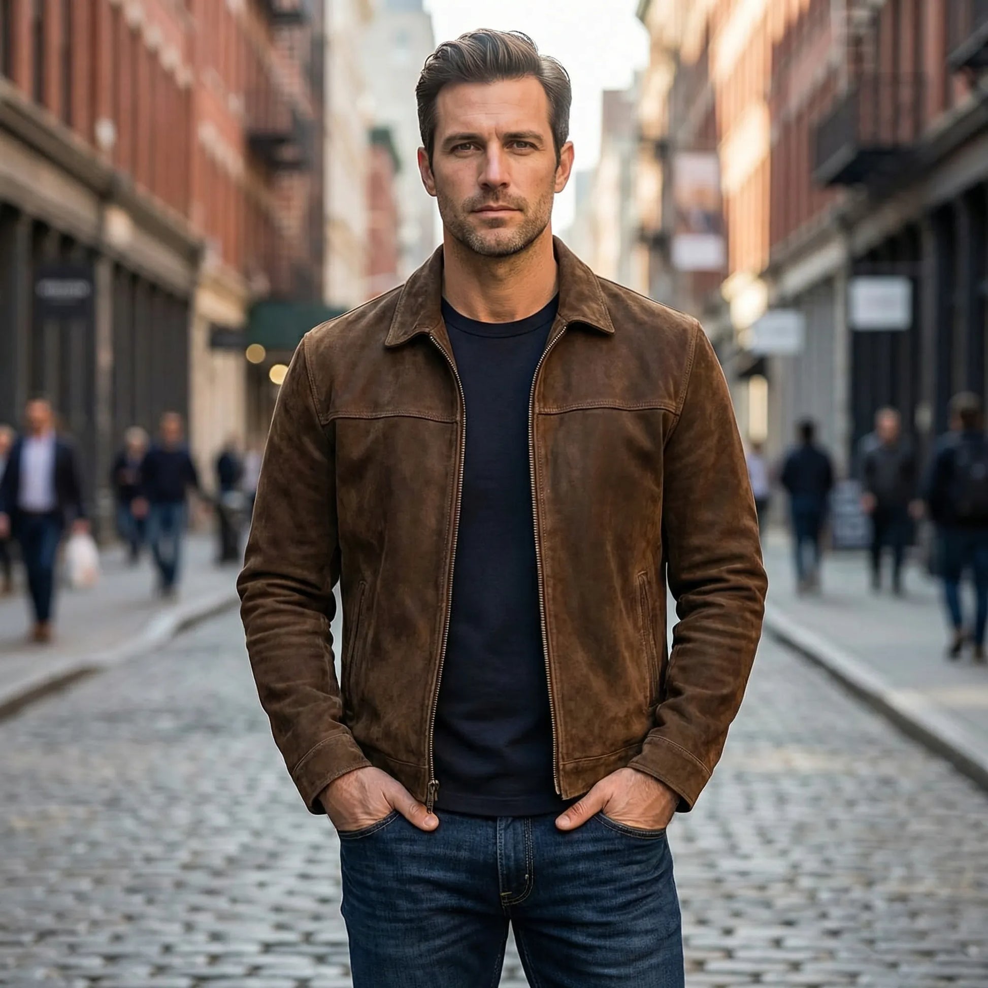Men's Casual Zip-Up Jacket - Dorian