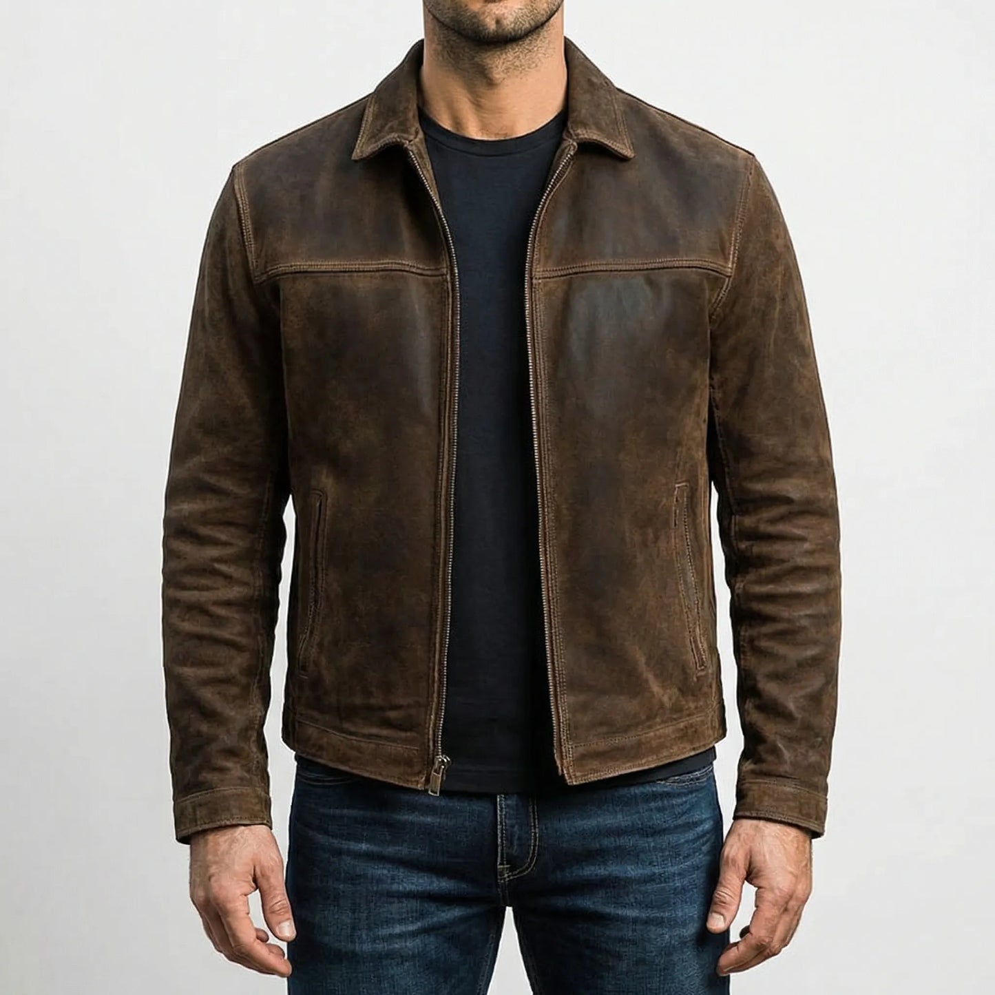 Men's Casual Zip-Up Jacket - Dorian