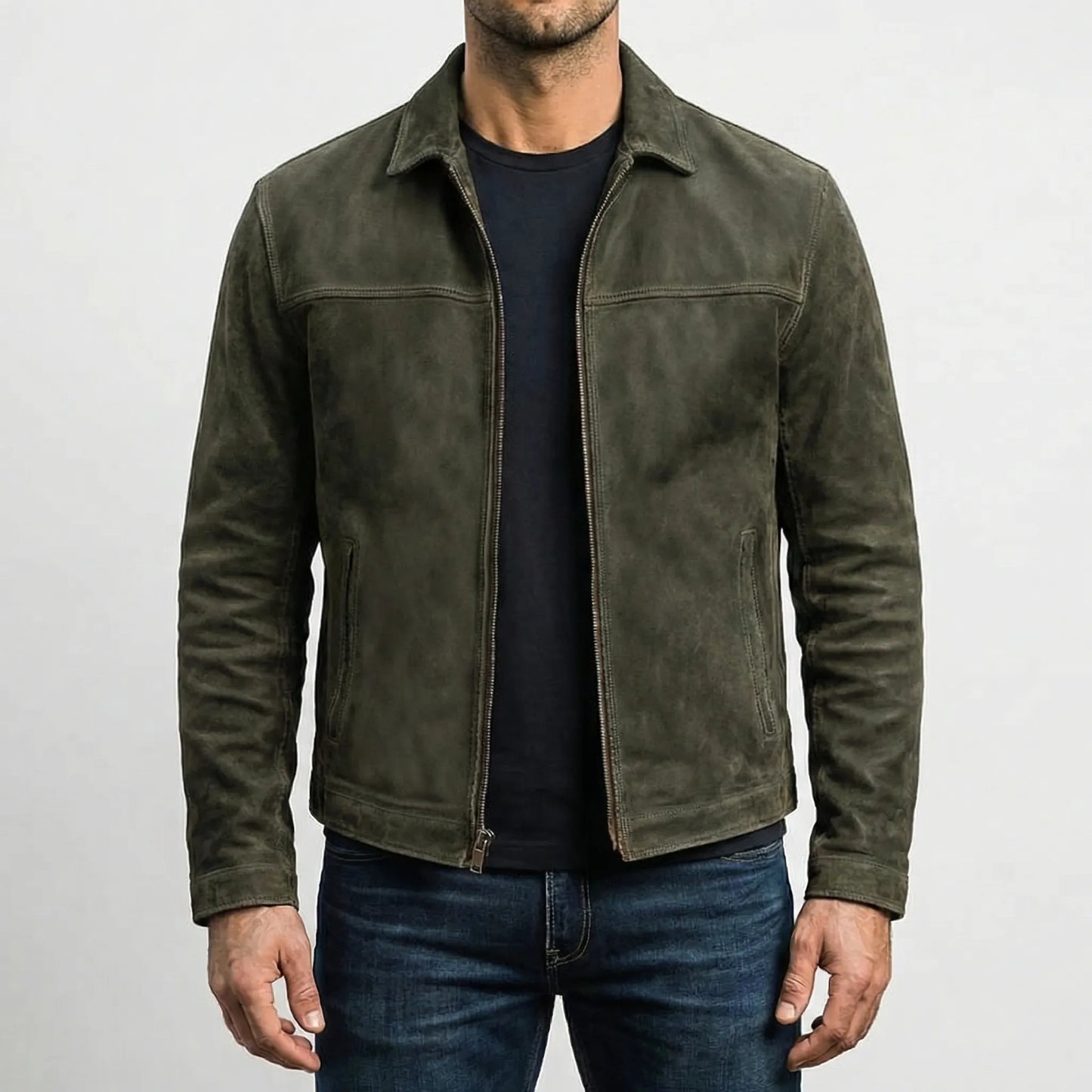 Men's Casual Zip-Up Jacket - Dorian