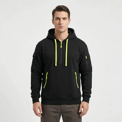 Men's Half Zip Hoodie - Diego