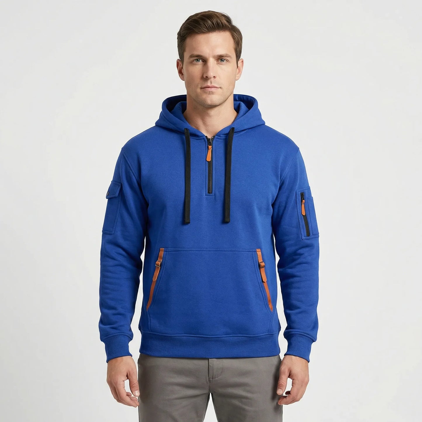 Men's Half Zip Hoodie - Diego