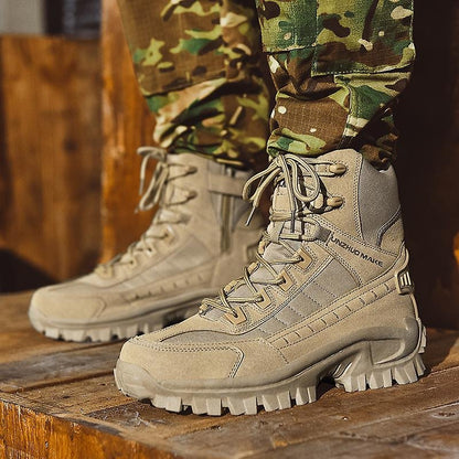 Men's High Tactical Lace-Up Boot - Charles