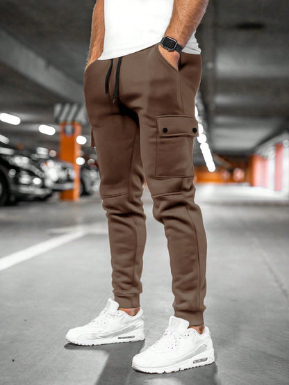 Men's Slim-Fit Trousers In A Streetwear Style - Virgil