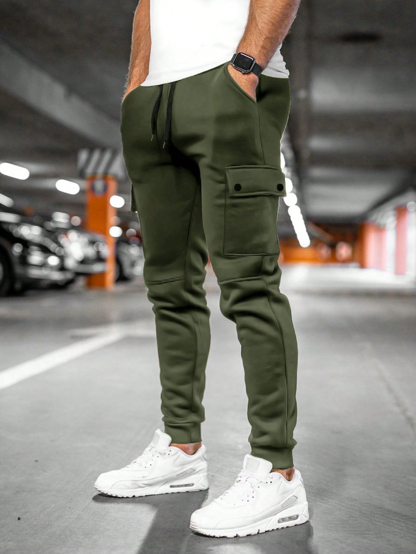 Men's Slim-Fit Trousers In A Streetwear Style - Virgil