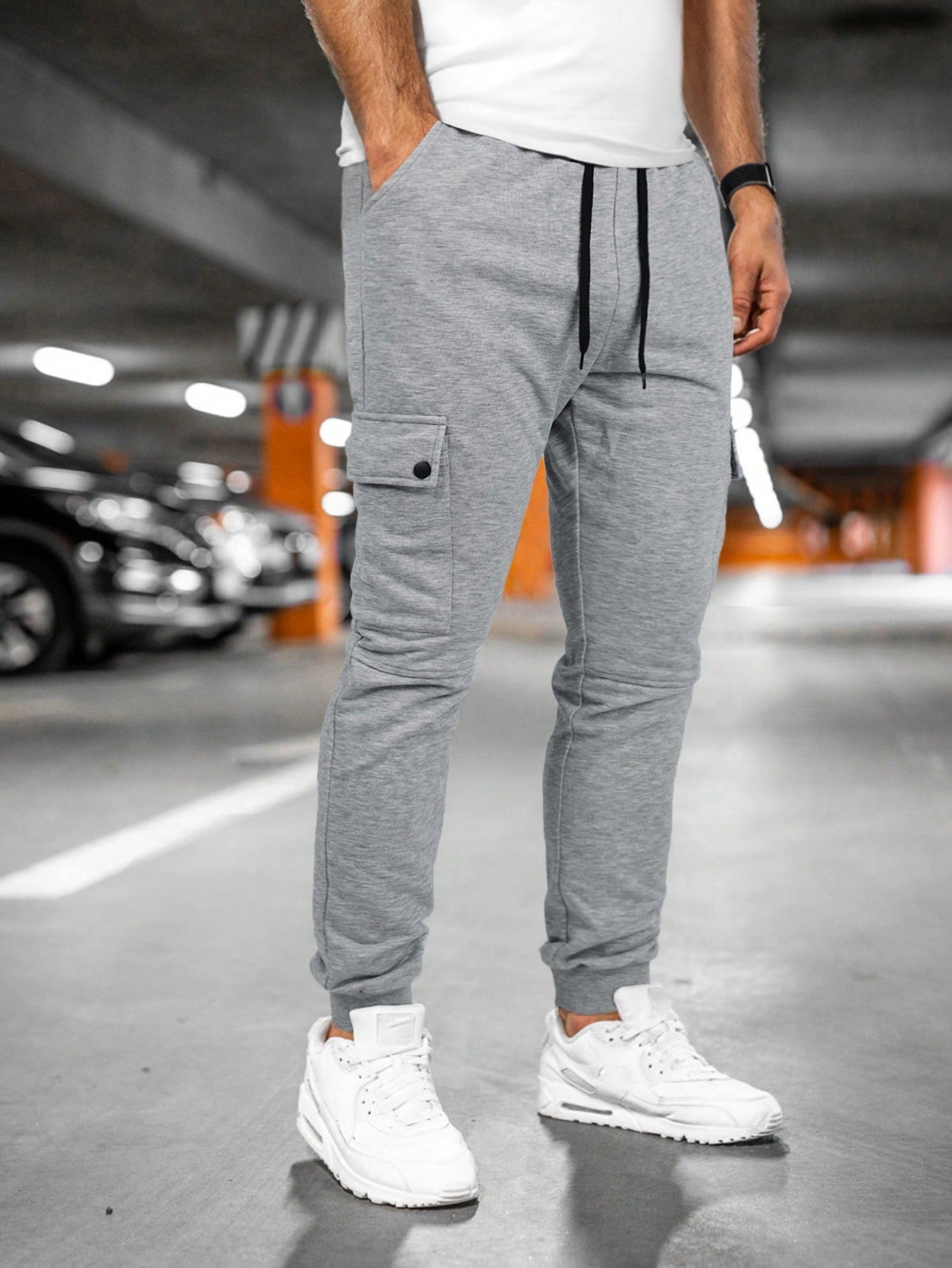 Men's Slim-Fit Trousers In A Streetwear Style - Virgil