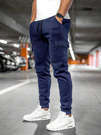 Men's Slim-Fit Trousers In A Streetwear Style - Virgil