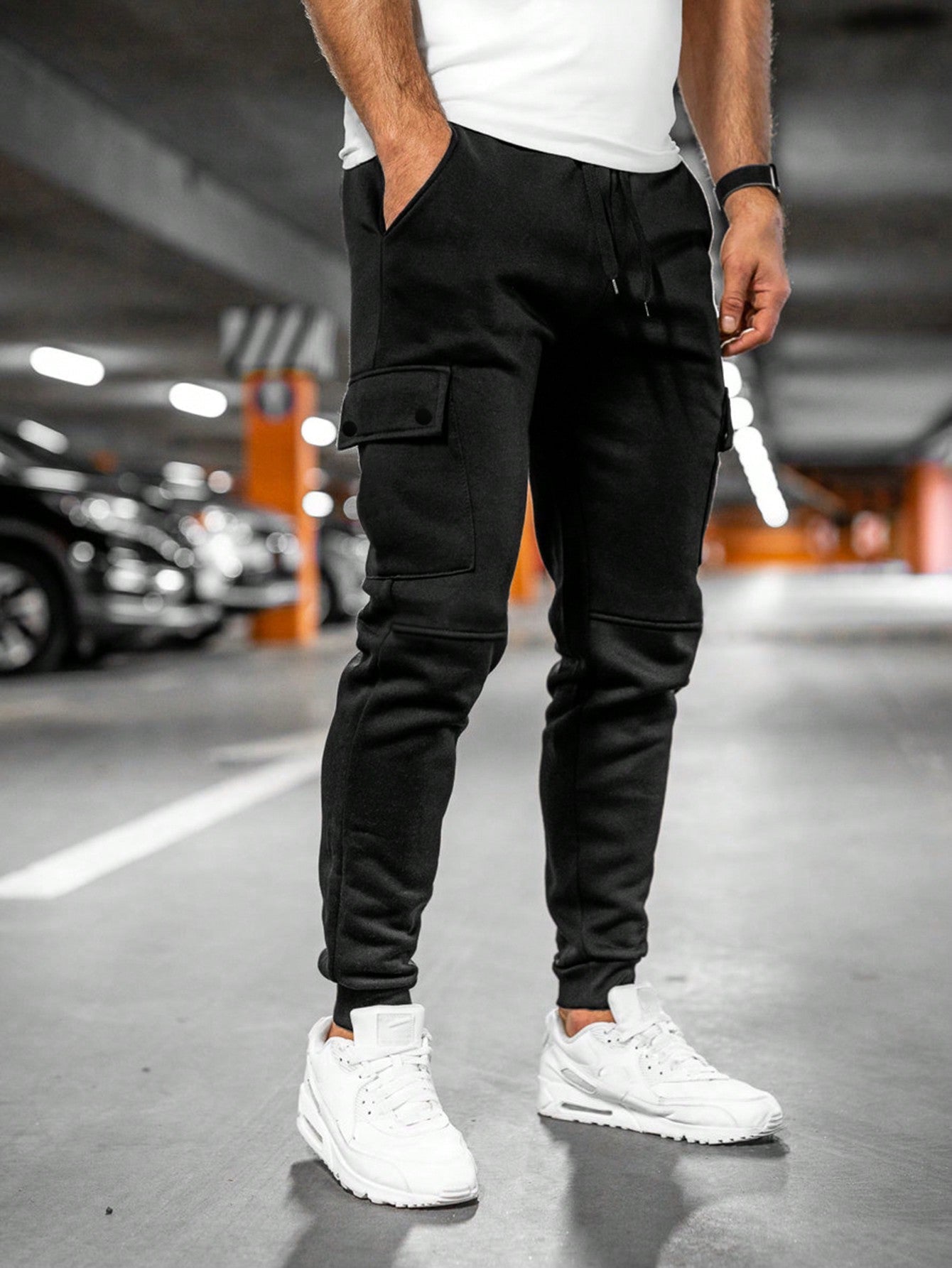 Men's Slim-Fit Trousers In A Streetwear Style - Virgil