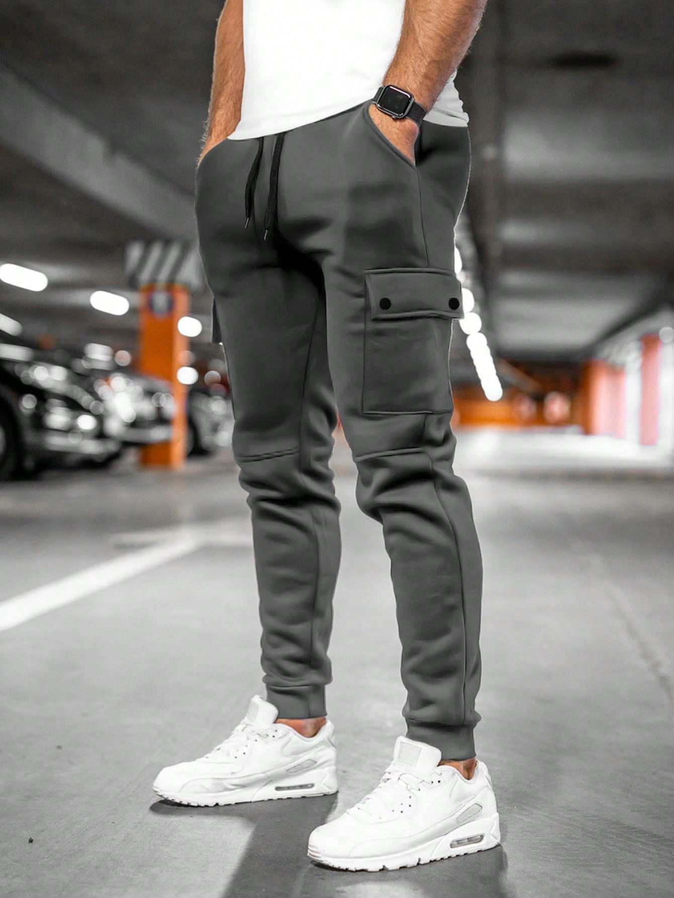 Men's Slim-Fit Trousers In A Streetwear Style - Virgil