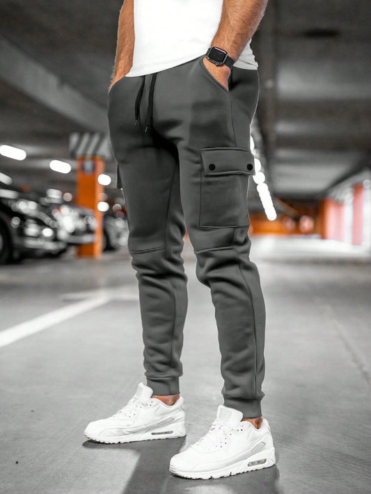 Men's Slim-Fit Trousers In A Streetwear Style - Virgil