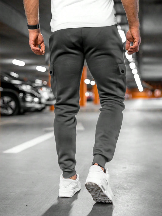Men's Slim-Fit Trousers In A Streetwear Style - Virgil