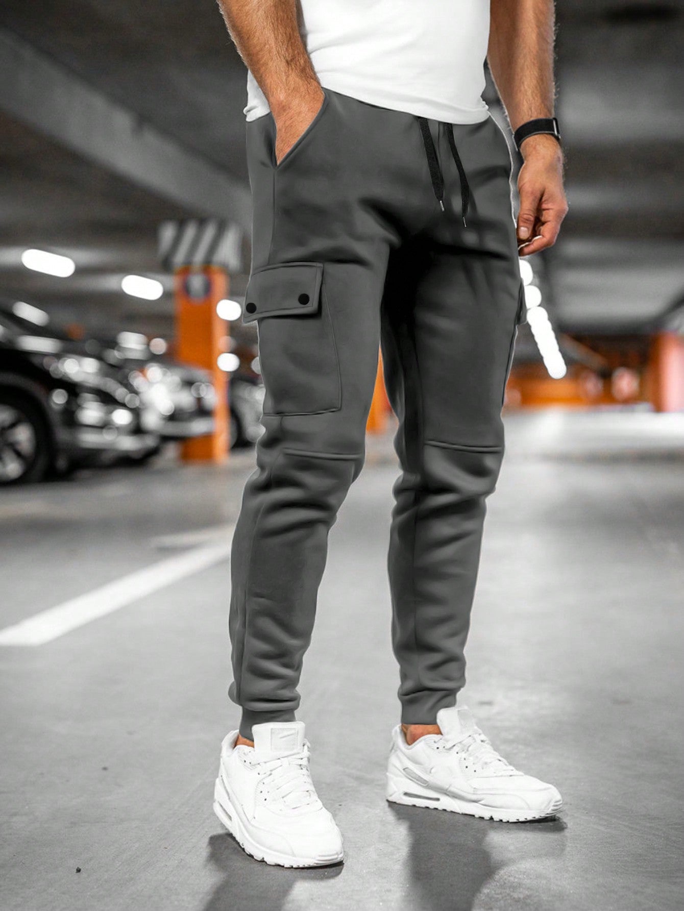 Men's Slim-Fit Trousers In A Streetwear Style - Virgil